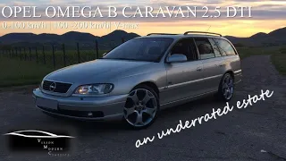 Opel Omega B Caravan 2.5 DTI (Y25DT), Tachovideo Autobahn, 0-100 km/h | 100-200 km/h | V-max