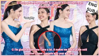 [EngLot] Naughty Engfa touching Charlotte's 🍑 During Final Show Miss Grand Chaiyaphum 2023