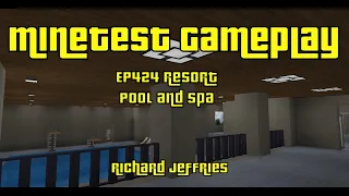 Minetest Gameplay EP424 Resort Pool and Spa