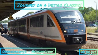 Journey onboard a Desiro Classic. Oberoderwitz to Neugersdorf