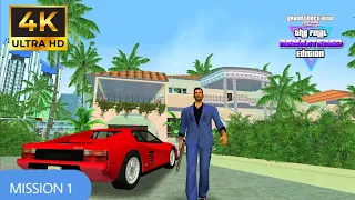 GTA Vice City The Final Remastered Edition HD #1 Mission - In The Beginning & An Old Friend