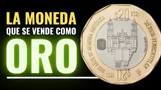 Se Vende Como si Fuera de ORO / Moneda de $20 pesos Conmemorativa