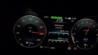 Mercedes C300e W205 acceleration