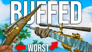 So they BUFFED the WORST Snipers in Battlefield 5