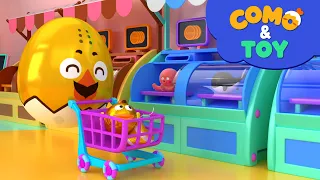 Como | Fresh Mart 3 | Learn colors and words | Cartoon video for kids | Como Kids TV