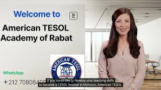 American TESOL Academy N1 in Morocco