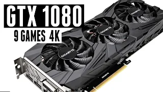 GTX 1080 Test in 9 Games 4K 2020