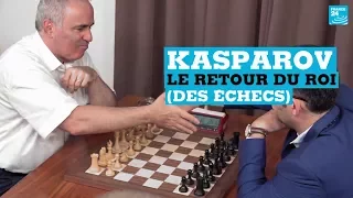 Échecs : Garry Kasparov, le retour du roi