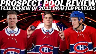 Montreal Canadiens 2022 NHL Draft Review + Prospect Pool Analysis