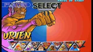 Street Fighter III : 2nd Impact - Urien Playthrough (Arcade)