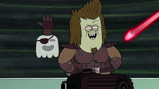 Regular Show - Future Muscle Man's Death | Regular Show: The Movie