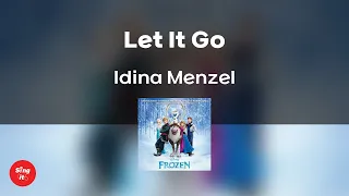Let It Go - Idina Menzel  (고퀄리티 MRㅣ멜로디 포함 | 가사 Kor+Rom) 싱잇 노래방, Singit Karaoke