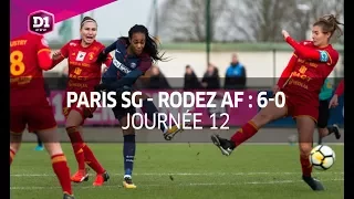 J12 : Paris SG -Rodez AF : (6-0), le résumé