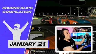 January 21 | iRacing Clips Compilation