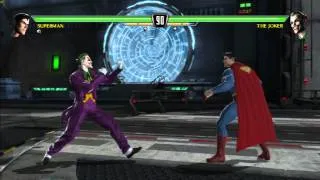 Mortal Kombat vs DC Universe: Superman v Joker