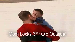 Mom Locks Clingy 3Yr Old Outside | Supernanny