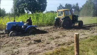 Перетягування ЮМЗ VS китаєць.