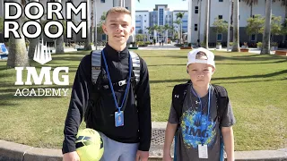 DORM ROOM TOUR at IMG ACADEMY a PRIVATE SPORTS SCHOOL 🏝⚽️ SPRING BREAK SOCCER CAMP