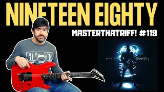 Nineteen Eighty by Joe Satriani - Riff Guitar Lesson w/TAB - MasterThatRiff! 119