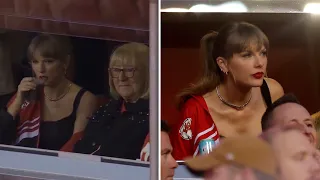 Taylor Swift Sits With Travis Kelce's Mom At Kansas City Chiefs Game Against Denver Broncos