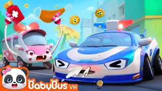 Chúng tôi đều bị hắt xì hơi !! | Những chiếc xe vui nhộn | Nhạc thiếu nhi vui nhộn | BabyBus