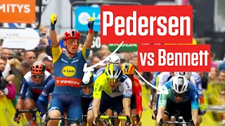 Critérium du Dauphiné 2024 Stage 1 Highlights: Mads Pedersen Blasts Sam Bennett In Sprint