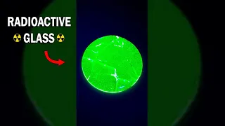 How radioactive is uranium glass?