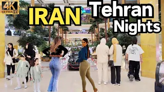 IRAN [Walking tour in Tehran city west to east]4k walk