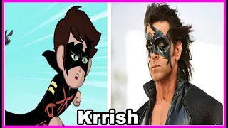 💋Krrish Movie Cartoon💋 Characters in Real Life