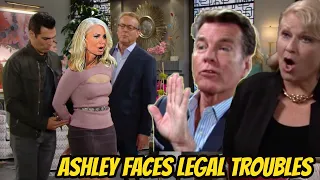 Jack and Traci panic because Ashely's troubles in Paris lead to her arrest Y&R Spoilers