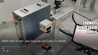 How Quick can 200Watt OMG-X Fiber Laser Cut Metals?
