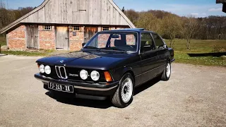 BMW E21 323i Graphit-Metallic, Sunroof, A/C, 5-speed