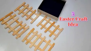 3 unique spring/Easter craft idea made with simple materials | DIY Easter craft idea 🐰34