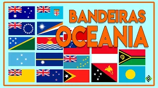 Bandeiras dos países da Oceania