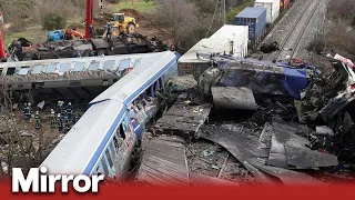 Stationmaster arrested after at least 36 killed in fatal train crash in northern Greece