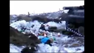 Уничтоженные позиции ВСУ под Дебальцево.