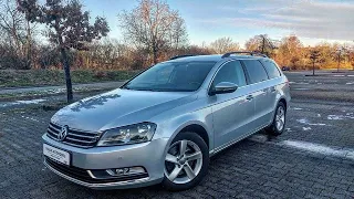 Осмотр Volkswagen Passat B7 2013 года с пробегом 247.000 км на DSG в хорошем состоянии из Германии!