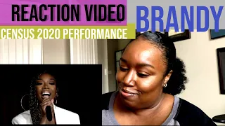 Reaction to Brandy’s 2020 Census Live Performance