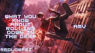 SPIDERMAN MILES MORALES | What You Know About Rolling Down In The Deep?