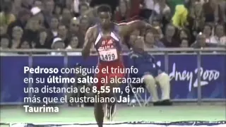 Ivan Pedroso gana la medalla de oro en las olimpiadas de Sydney 2000