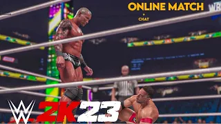 BIG LA KNIGHT PUSH COMING....( WWE 2k23 Online)