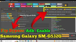 samsung galaxy (g532g) frp bypass unlock tool | Samsung Galaxy j2 ace frp remove | #frp_remove