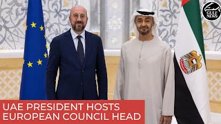 UAE President meets President of European Council