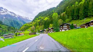 Driving In SWITZERLAND - Gadmertal To Meiringen | Stunning Swiss Mountain view