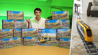 Bütün Evi Gezen LEGO TREN Yaptım!