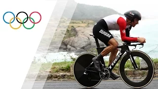 Cancellara of Switzerland wins gold in Men's Cycling Road Time Trial