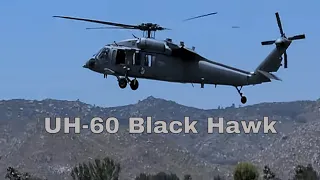 Marine Black Hawk: Precision Landing at Hemet-Ryan Airport