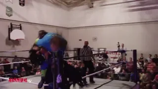 Wrestler gets Tooth Knocked Out in Match Video!