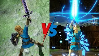 All Ultimate Attack Comparison-Hyrule Warriors Definitive Edition Vs Hyrule Warriors Age of Calamity