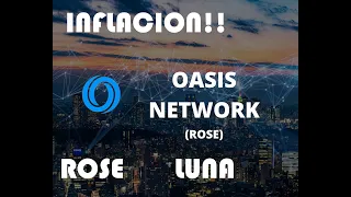 ROSE - INFLACION EN EEUU: Analisis Oasis Network hoy SOL NEO LUNA Y MAS